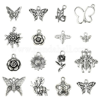 15 стили подвески из сплава в тибетском стиле TIBE-FS0002-73-1