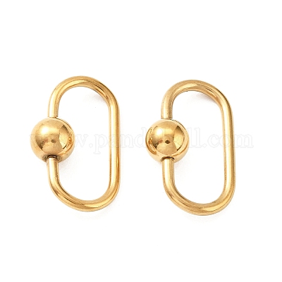 Карабин с замком из нержавеющей стали 304 X-STAS-C092-03B-G-1