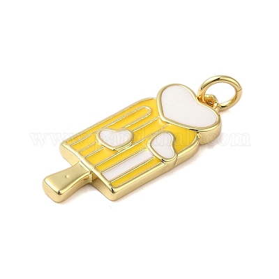 Подвески из латуни с эмалью в стойку KK-S372-03D-01-1