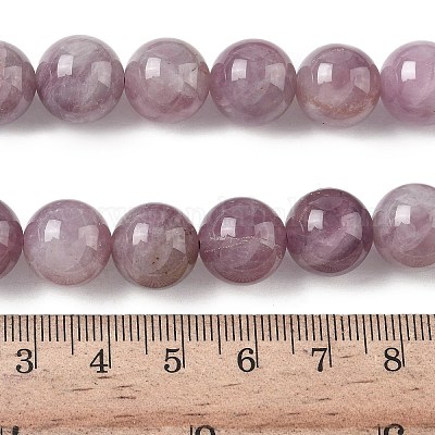 Природного розового кварца нитей бисера G-Z115-C02-12mm-1