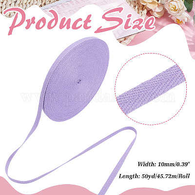 Хлопковые ленты&nbsp;SRIB-WH0008-05E-1