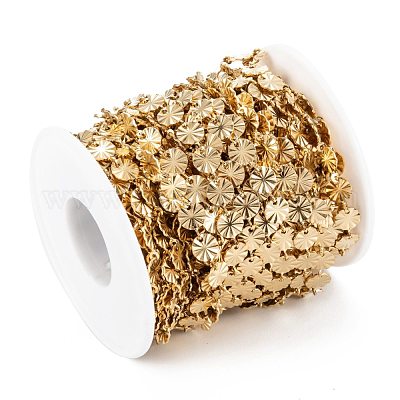 Цепи из нержавеющей стали 304 с вакуумным покрытием pvd ручной работы CHS-M004-11G-1