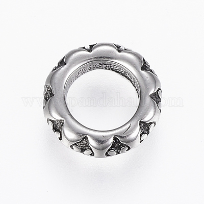 Распорные бусины из нержавеющей стали 304&nbsp;STAS-A033-025AS-1