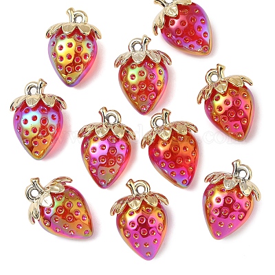 10шт прозрачные акриловые подвески MACR-FS0002-08C-1