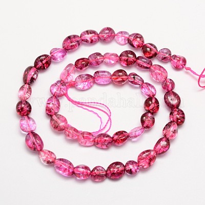 Натуральный хрустят нити кварца шарик G-L459-15-1