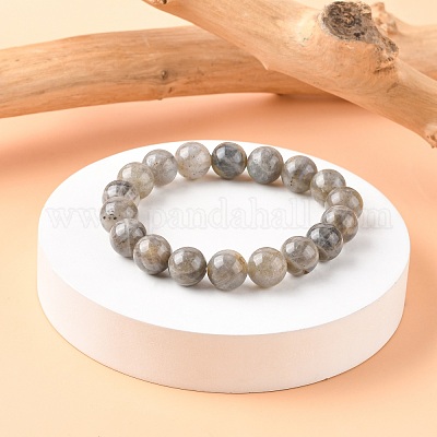 Эластичные драгоценный камень браслеты BJEW-C259-10mm-2A-1