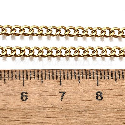 Ионное покрытие (ip) 304 нержавеющая сталь панцирные цепочки ожерелья NJEW-H492-01G-1