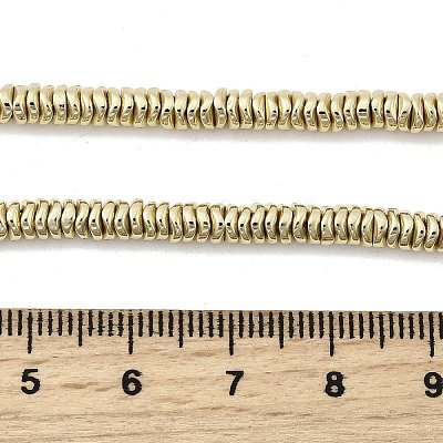 Гальванические нити из синтетических немагнитных гематитовых бусин G-H327-I01-01E-1