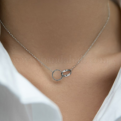 Комплекты браслетов и ожерелий с кольцами из стерлингового серебра TF4360-3-1