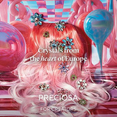 Фантазийные кристаллы preciosa® maxima Y-PRC-FD12-23980-1