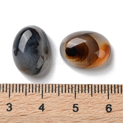 Натуральные дендритные агатовые кабошоны G-B138-02B-1