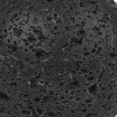 Бусины из натуральной лавы G-M358-01C-1