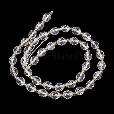 Природных кристаллов кварца бисер нитей G-F809-A01-01A-1