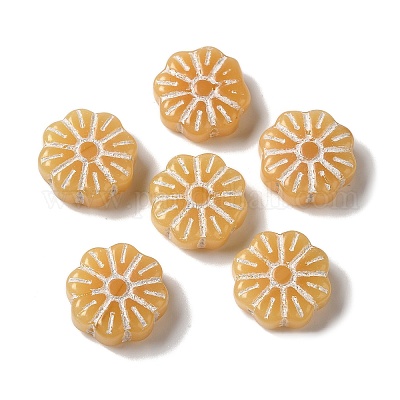 Непрозрачные бусины лэмпворк LAMP-P065-03B-07-1