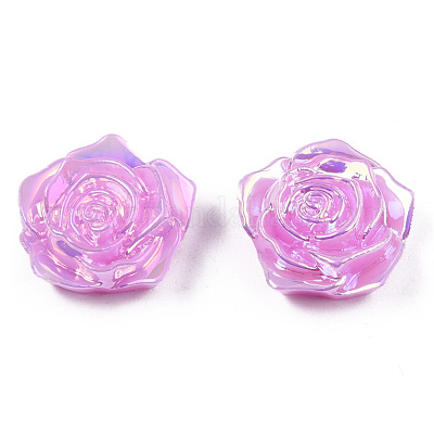 Кабошоны из непрозрачного абс-пластика KY-N021-01-A04-1