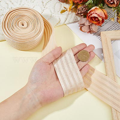 9.4 ярд плоского полиэстерового эластичного шнура/ленты EC-HS0001-01A-1