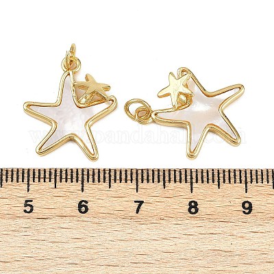 Латунные микро проложить кубического циркония подвески KK-S526-48G-1