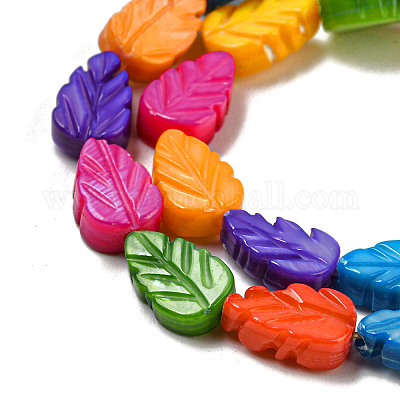 Нити бусин из натуральных пресноводных ракушек SHEL-H004-01-1