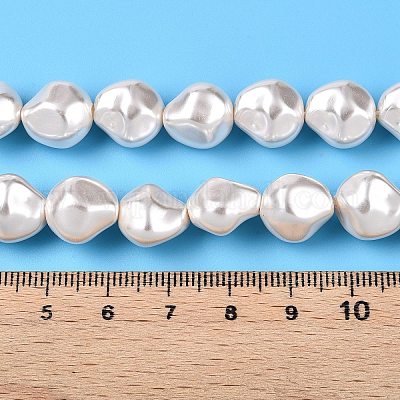 Прозрачные брызги окрашенные стеклянные бусы пряди GLAA-N001-31-1