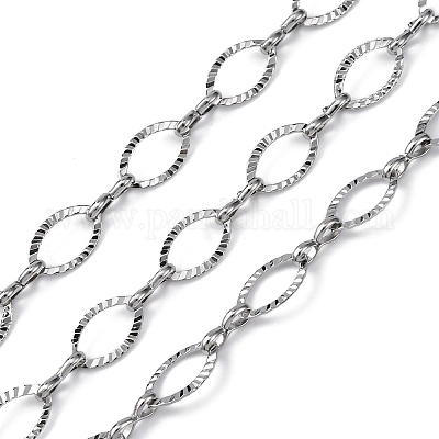 Овальные звенья цепи из нержавеющей стали 304 CHS-B006-13P-1