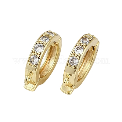 Латунь кубического циркония раза по сравнению с застежками KK-Z078-08G-1