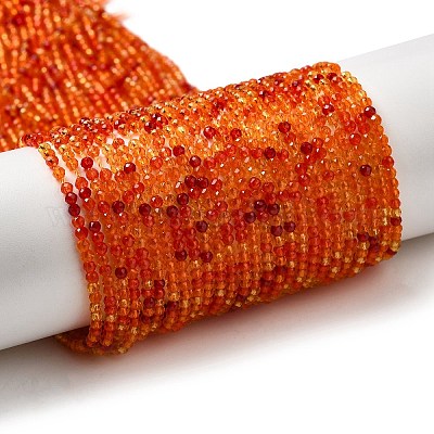 Прозрачные стеклянные бусины GLAA-H027-01I-1