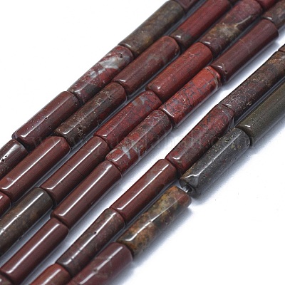 Природные брекчированных яшмы бисер нитей G-F631-D25-02-1