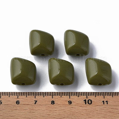 Непрозрачные акриловые бусины&nbsp;MACR-S373-15A-A11-1