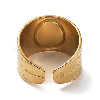 Ионное покрытие (ip) 304 нержавеющая сталь открытые манжетные кольца компоненты STAS-M323-61G-1