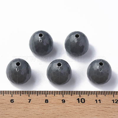 Непрозрачные акриловые бусины&nbsp;MACR-S373-10A-A03-1