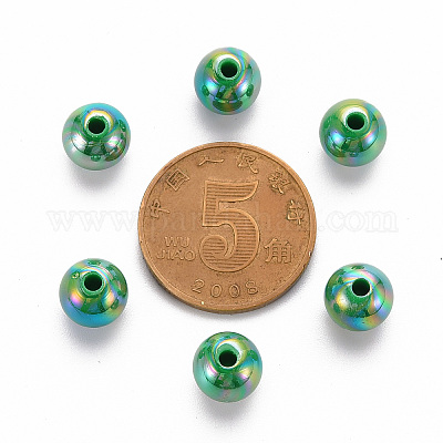 Непрозрачные акриловые бусины MACR-S370-D8mm-24-1