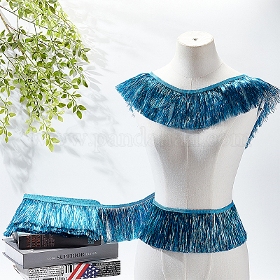 Отделка лентой из полиэстера с кисточкой для домашних животных OCOR-WH0082-230B-1