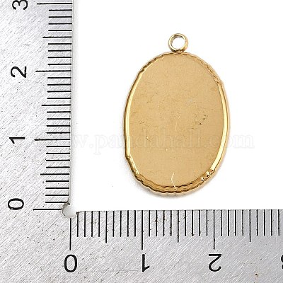 Подвески из нержавеющей стали 304 с эмалью STAS-K311-08B-02-1