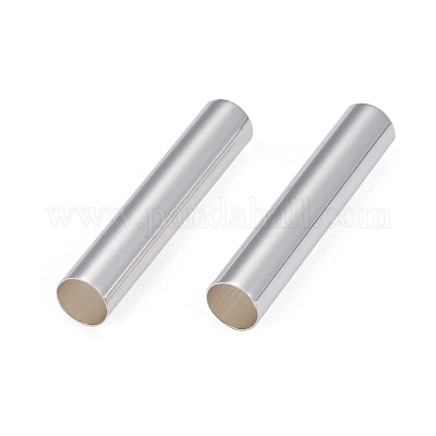 Бисера латунной трубки&nbsp;KK-Y003-73H-S-1