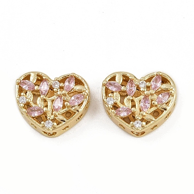 Многожильные звенья из латуни с паве из кубического циркония ZIRC-F145-10G-02-1