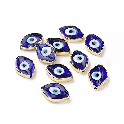 Бусины лэмпворк  LAMP-P057-06G-04-1