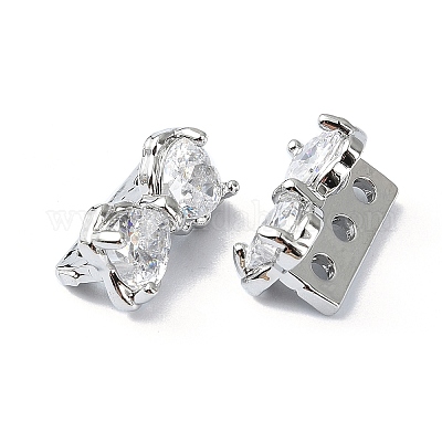 Многожильные звенья из латуни с паве из кубического циркония FIND-Z029-12H-1