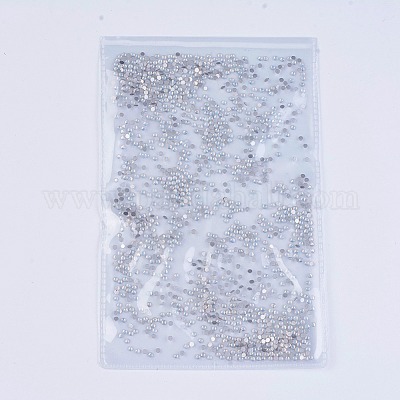 Стеклянные горные хрустальные плоские задние кабошоны RGLA-S002-04SS-35-1