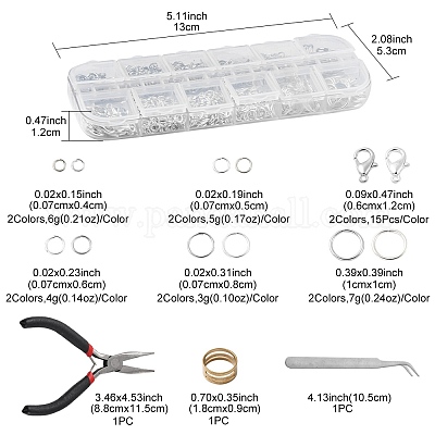 Набор для поиска поделок для изготовления ювелирных изделий DIY-YW0006-99-1