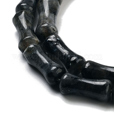 Натуральные нити бус из ларвикита G-Q178-A04-01-1