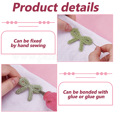 42 шт. 7-х цветные заплатки из полиэфирной ткани PATC-FG0003-15-1