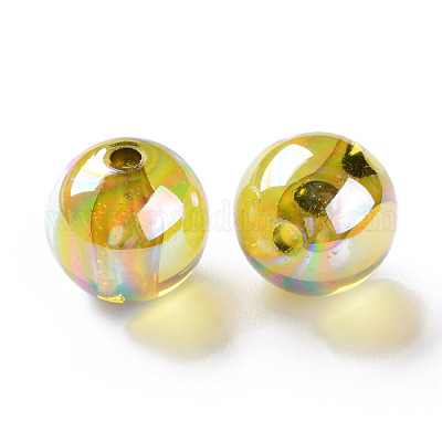 Прозрачные акриловые бусины MACR-S370-B16mm-737-1