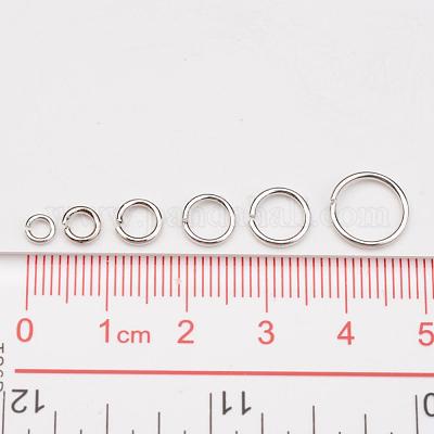 1600 шт. Железные открытые прыжковые кольца IFIN-MSMC010-04P-1