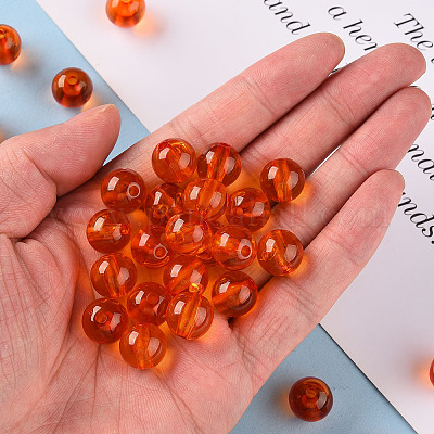 Прозрачные акриловые бусины&nbsp;MACR-S370-A12mm-726-1