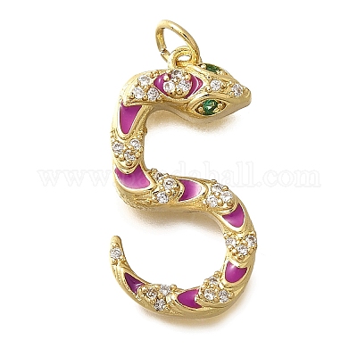 Латунные микро проложить кубического циркония подвески KK-I724-A05-1