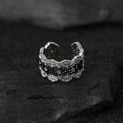 Кольца-манжеты из сплава с микропаве из кубического циркония FS-WG8F0AC-01-1