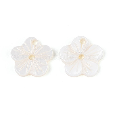 Пуговицы из натуральных пресноводных раковин SHEL-N038-11-1