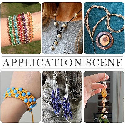 23 м вощеных хлопковых ниток&nbsp;YC-YW0001-09A-1