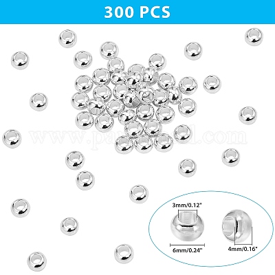 Spacer бисер латунные&nbsp;KK-AR0001-69S-1