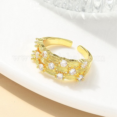 Кольца крест-накрест из нержавеющей стали 304&nbsp;LS-RJEW-B109-08G-01-1